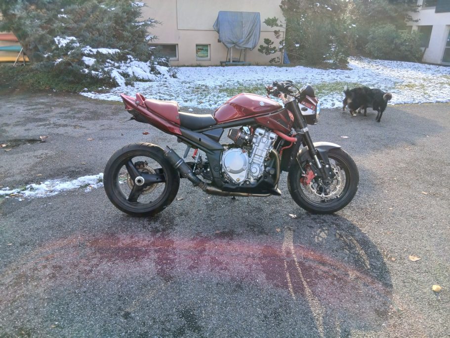 Installation d'un bras oscilliant rallongé mono-bras etc.....