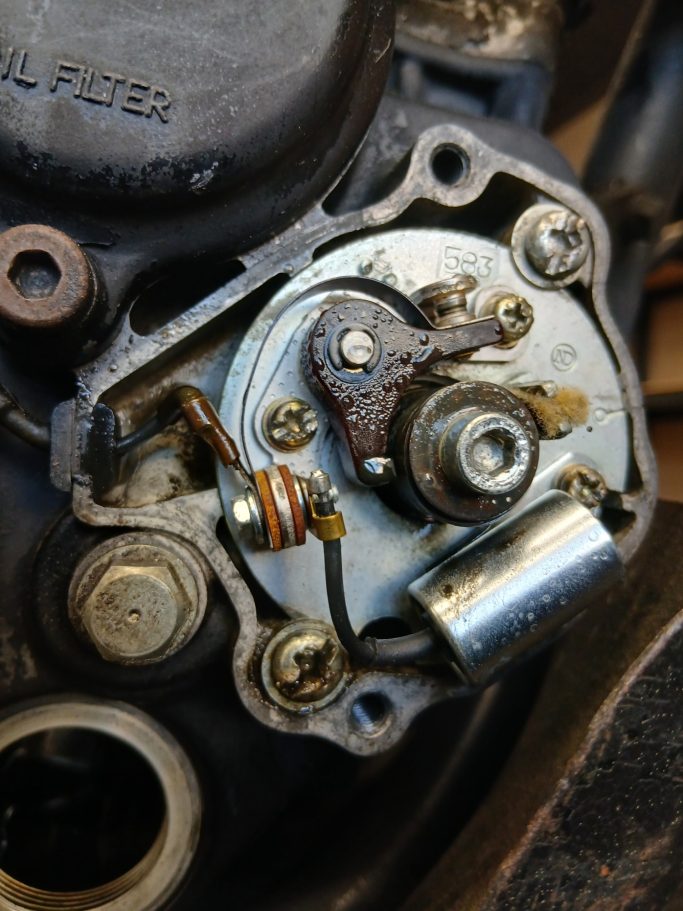 Mécanique old school.